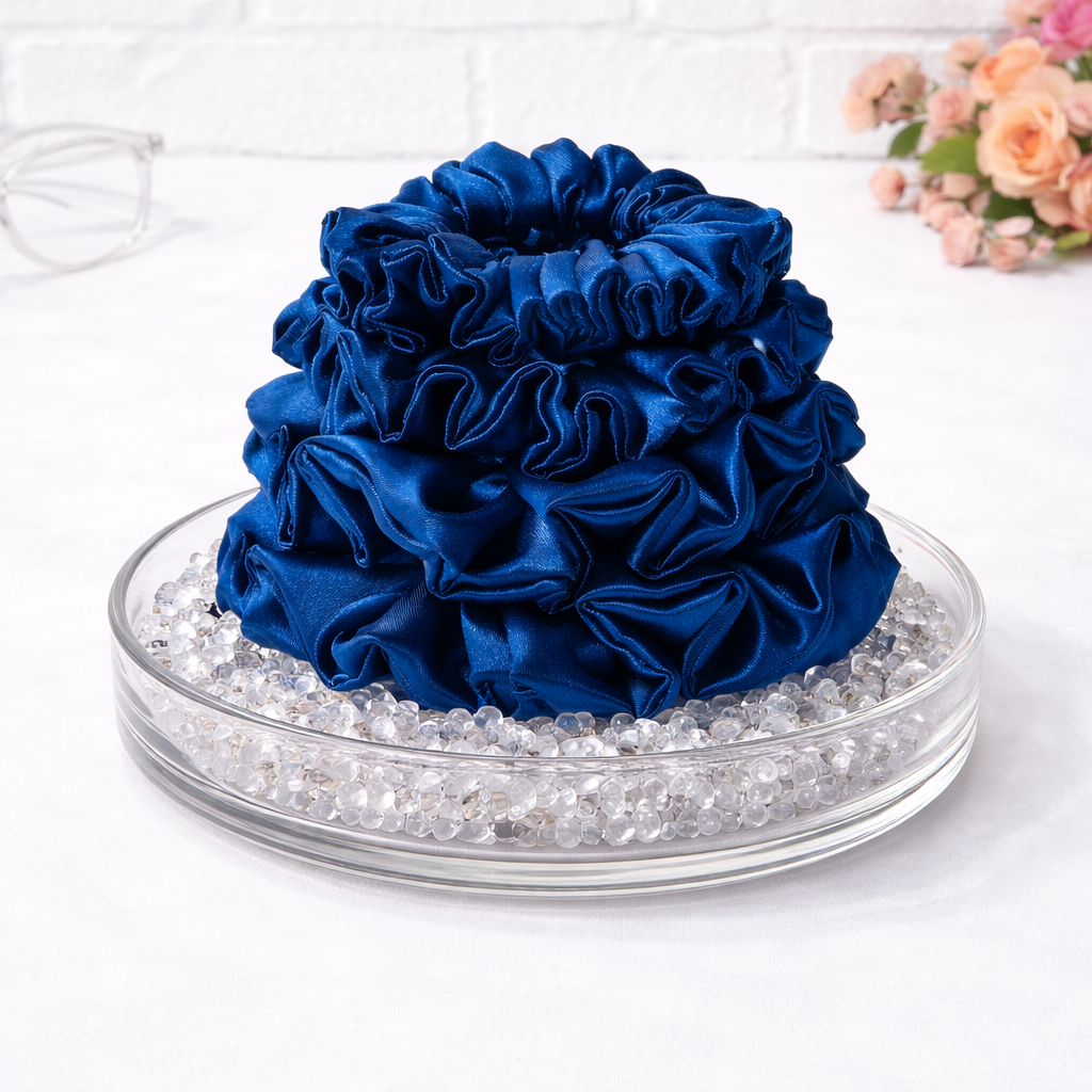 Silk Satin Scrunchies