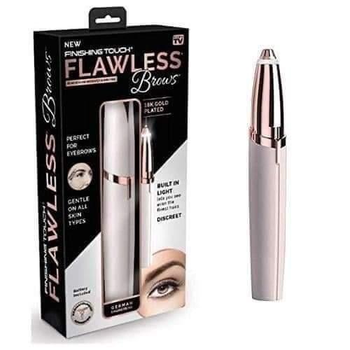 Flawless Eyebrow for Women|Precision Painless Eyebrow & Facial Hair Trimmer for Women – Rechargeable & Portable | Instant Hair Removal